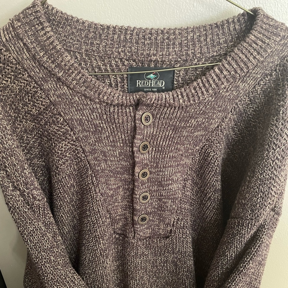 RedHead Heathered Knit Sweater